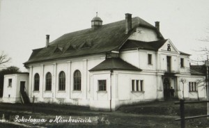 Sokolovna v roce 1923